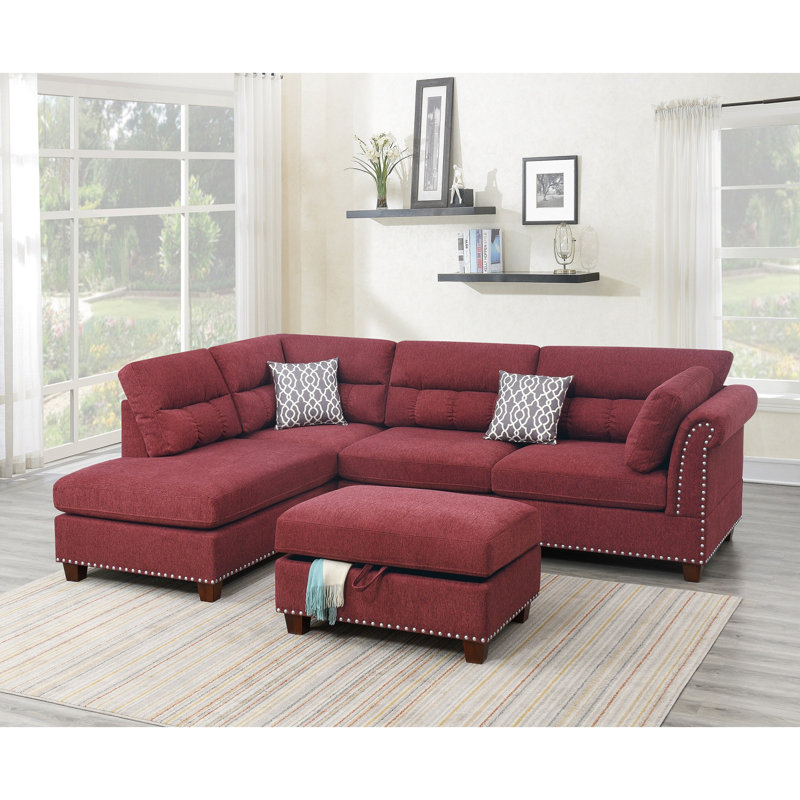 Canapé modulaire Red Velvet