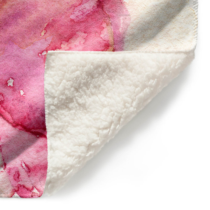 Couverture sherpa doux , 51 po x 60 po