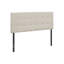Lit, tête de lit seulement, lit double, chambre à coucher, revêtement, aspect lin, transitionnel-1079250876-1079250878