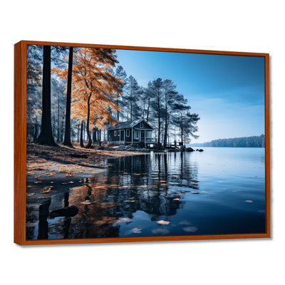 Lake Blue Lakeside Whispers - Lakes Lakehouse, art mural