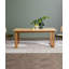 Ski-Leg Oak Solid Wood Base Dining Table