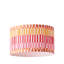 Sulai Drum Cotton Blend Lamp Shade ( Slip-On ) in Cream and Red-1006826705
