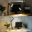 Lampe de bureau à DEL avec bras pivotants