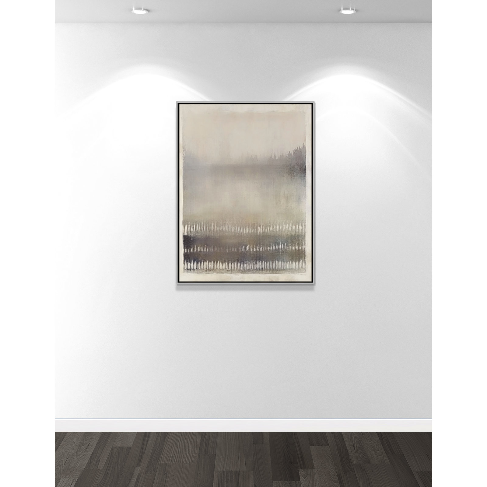 Balanced Silence III Print by Irena Orlov, 41.5" H x 31.5" W, Silver Floater
