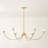 Mitzi Natasha wide Chandelier in Aged Brass-114604635-114604636