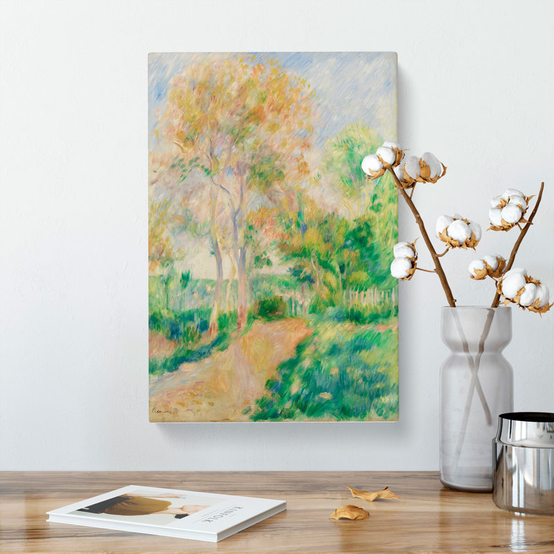 Autumn Landscape by Pierre-Auguste Renoir - Wrapped Canvas, 76cm H x 50cm W x 3cm D