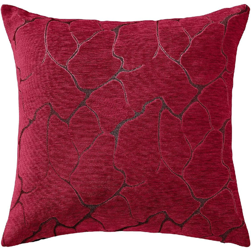 Coussin Milano, Bourgogne, Polyester