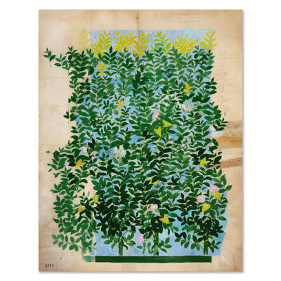 Paule Marrot " Green Leaves " by Paule Marrot