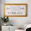 «Roll with it» - Reproduction d'un seul cadre photo sur toile-1497440272