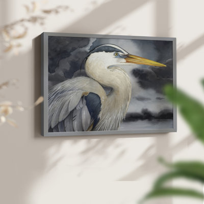 Stormy Blue I -Framed Print - Restickable