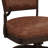 Kazuho Upholstered Metal Swivel Stool-118018319-41724729