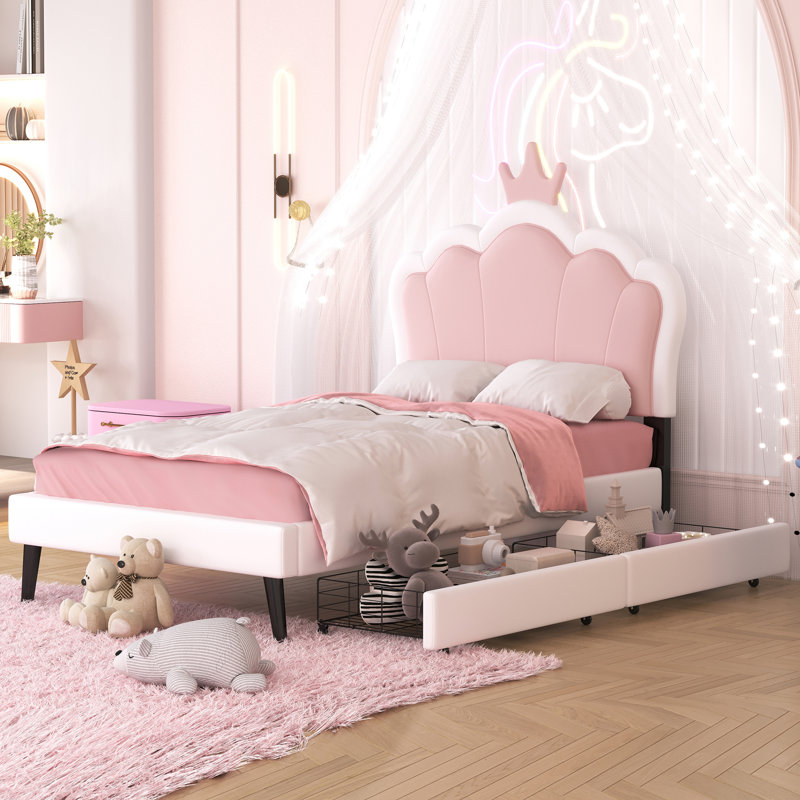 Élégant lit plateforme Princess