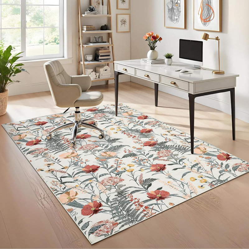 Washable Runner Rug Runner Modern Black Non Slip Kitchen Rugs Low Pile Entryway Rug Soft Bathroom Rugs Stain Resistant Carpet for Bedroom Hallway Laundry Room