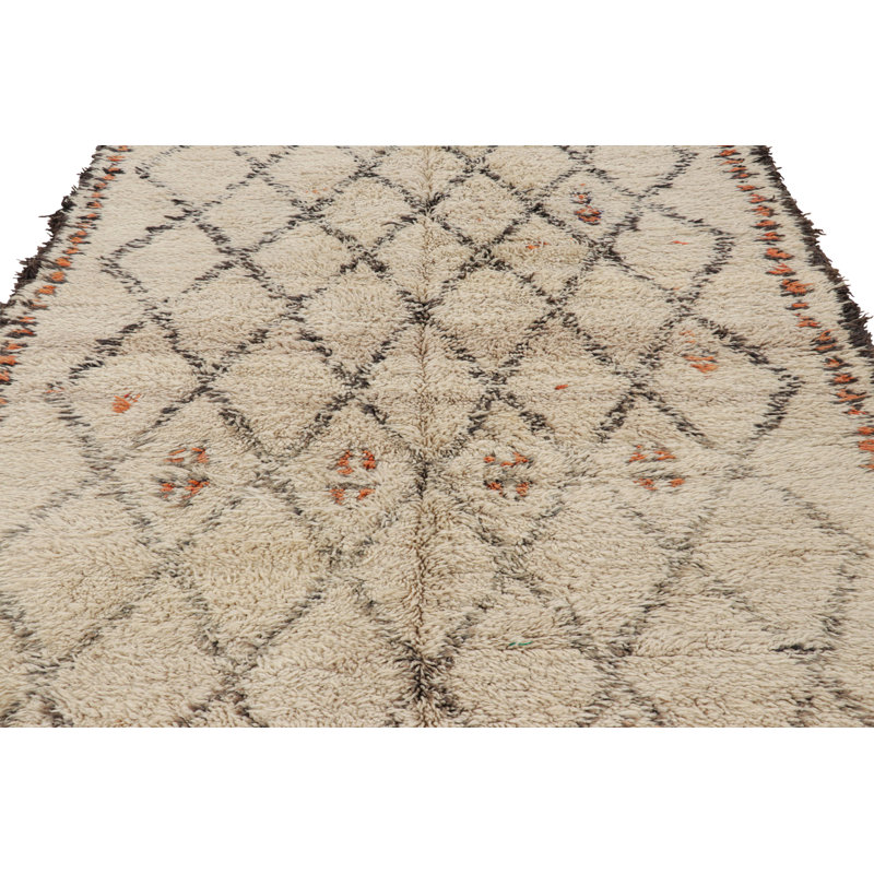 One-of-a-Kind 6’3”x11’2” Hand Knotted Area Rug