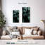 Feuilles de jungle vertes-680902535