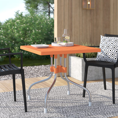 Table bistro en plastique / résine