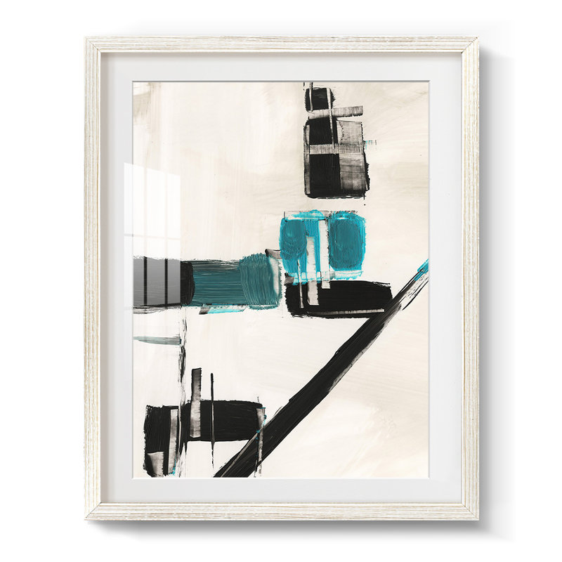 Geometry Notes I -Framed Print, 19.5" H x 16.5" W