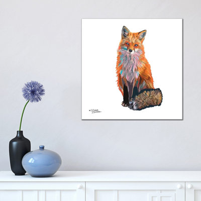 Fox by Michele Norman - Wrapped Canvas Painting