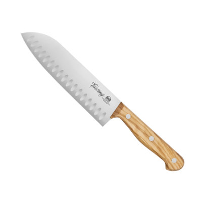 Due Cigni Americas Tuscany 7.09'' Hollow Edge Santoku Knife