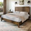 Structure de lit en bois massif 48,4 po Farmhouse-766413403-766413404