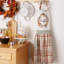 Alcova Thanksgiving Plaid Cotton Apron Sets