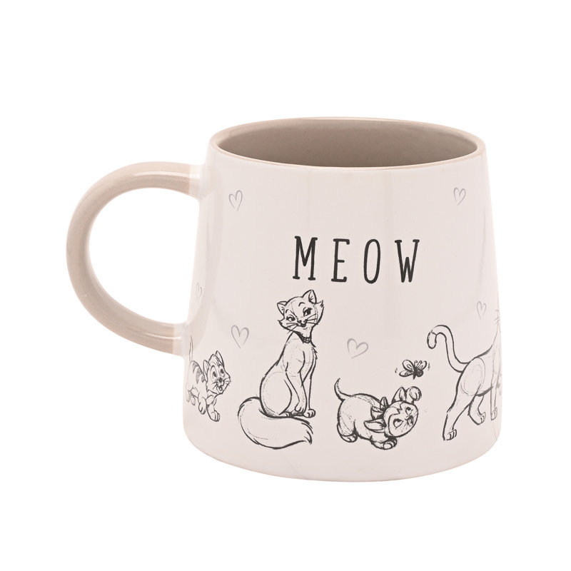 Disney Cats & Dogs Mug Meow