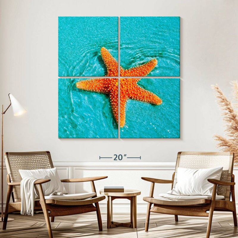 Brampt Submerged Starfish, 57" H x 57" W