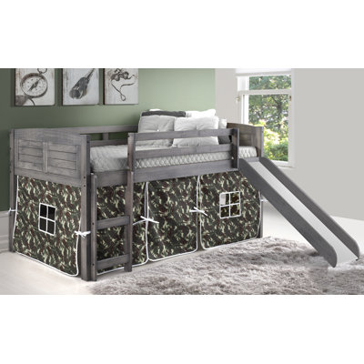 Chonie Twin Solid Wood Platform Loft Bed by Harriet Bee by Harriet Bee