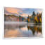 Feuillage d'automne au bord du lac - reproduction de photo sur toile-55631108-55631109-119721434