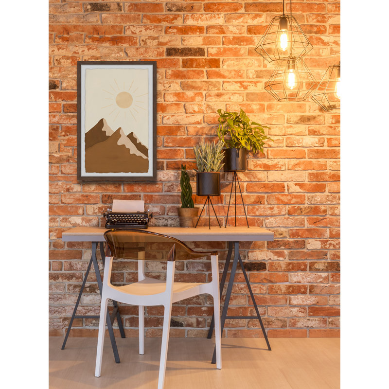 Reach for the Top 1 Piece Single Picture Frame Painting, 30cm H x 20cm W x 3.81cm D