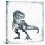 «Dinosaur Chase» - peinture sur toile tendue-89609799