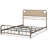 Mize Upholstered Metal Sleigh Bed-32133109