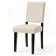 Chaise de salle à manger rembourrée Modern-131978140-131978142