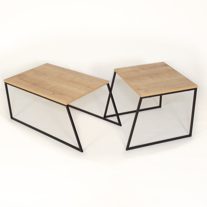 Aires Sled Coffee Table, Oak