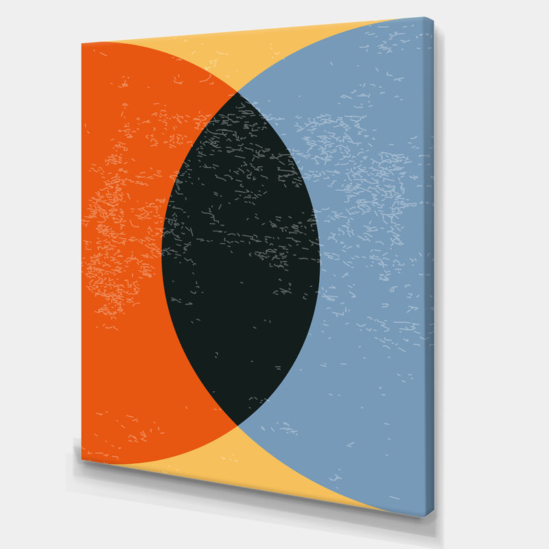 «Minimal Geometric Compostions of Elementary Forms XXIV», reproduction sur toile tendue, H 40 po x l 30 po x P 1,5 po