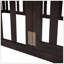 Structure de lit simple en bois avec clôture et porte-1488942193