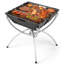 Nihasvi Square Aluminium Smokeless Fire Pit-931902629