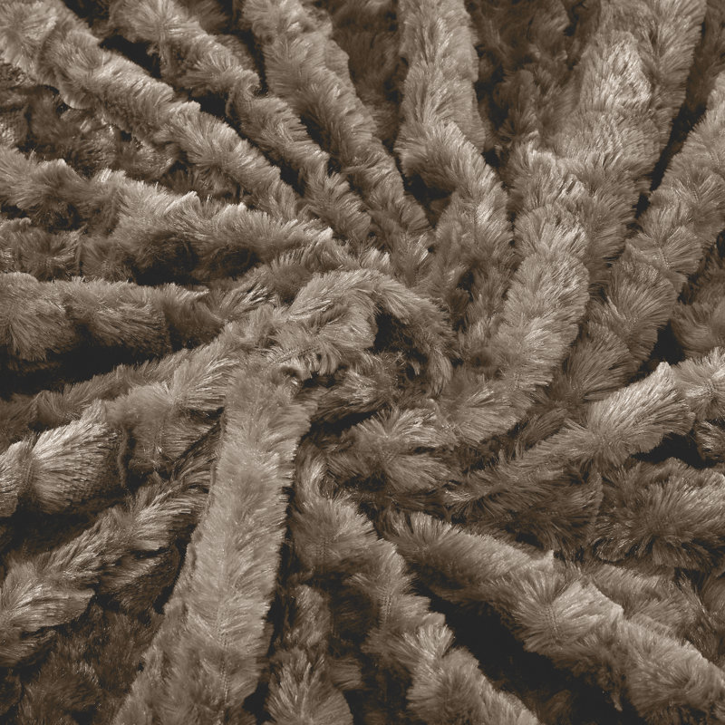 Hand Woven Throw Blanket, Khaki
