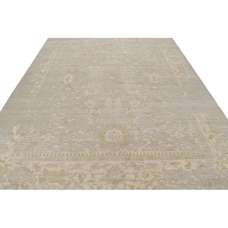 Floral Area Rug, Rectangle 10'2" x 13'10"