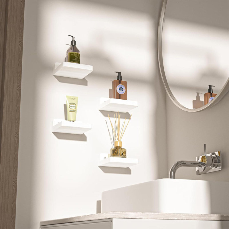 4 Piece Floating Shelf