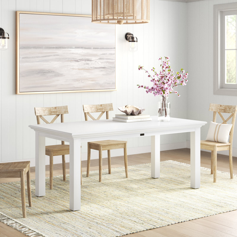 Angellique Mahogany Dining Table, 70.87" L x 35.43" W