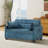 56.9'' Upholstered Convertible Sleeper Sofa with USB and Side Pocket-584877611