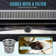 24 Inch Shower Linear Drain, 304 Stainless Steel Shower Floor Drain with Grate Removable, Rectangular Floor Drain with Accessories
