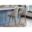 Ensemble de 2 tabourets de bar pivotants à 360 degrés, recouverts de tissu gris Pearce-1919122215-1954604876-1937796835