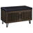 Smoked Oak 2-door Storage Bench-854957108