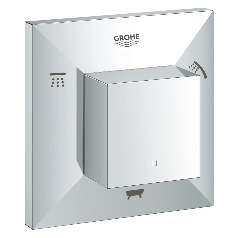 Allure Brilliant Five Way Diverter Shower Trim