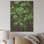 Herbes Basil Vibrance IV - Herbes florales sur bois