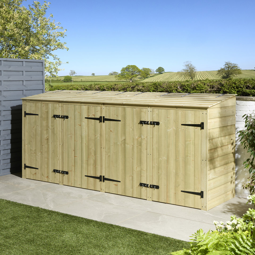 Wooden Bin Store