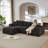 Modern Chenille Cloud Sofa