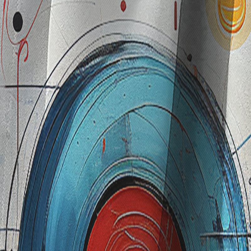 Howser - Rideau occultant de formes modernes - 1 panneau, L 52 po x L 90 po